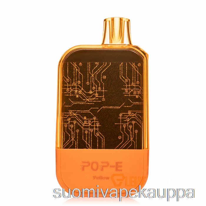 Vape Box Pop-e 10000 Kertakäyttöinen Keltainen